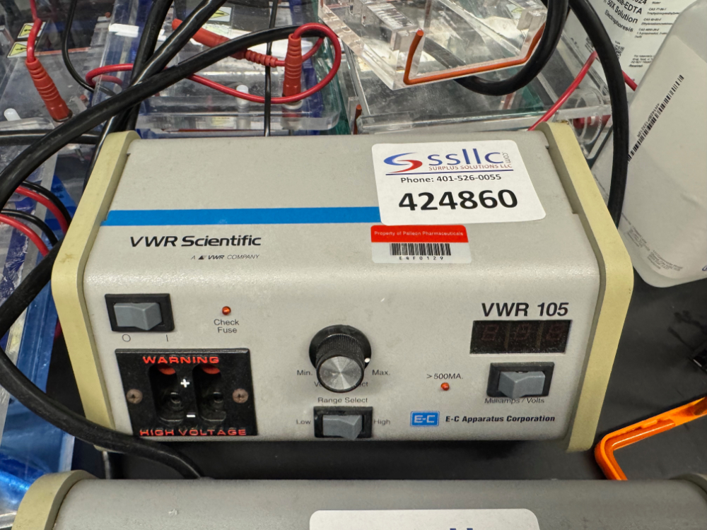 Image of VWR 105 Electrophoresis Power Supply